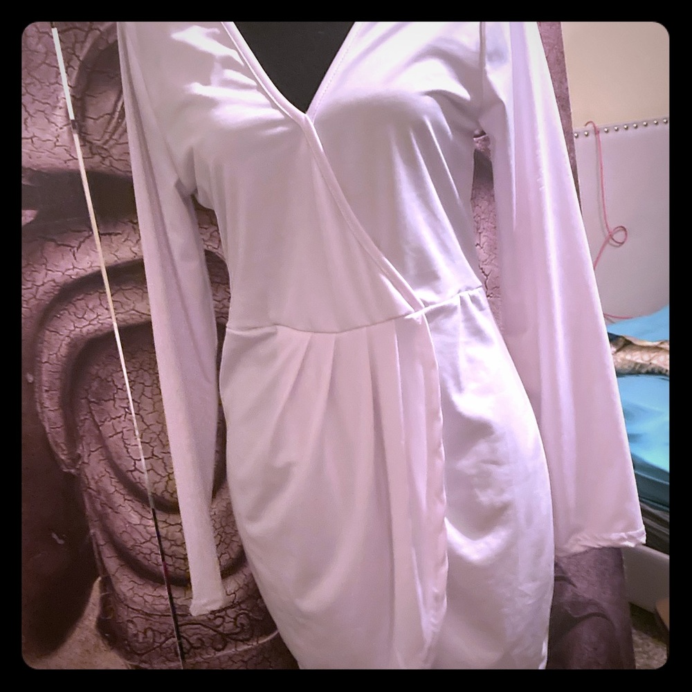 Long sleeve party dresses